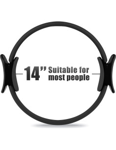 Anillo de Pilates RitFit 35.56 cm para Tonificar Muslos 2