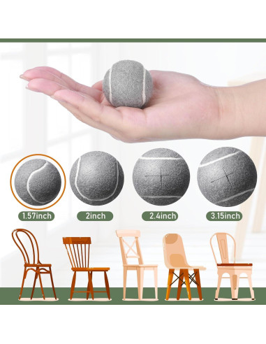 Cubiertas para Patas de Muebles Macarrie 16 Piezas Gris 4 cm