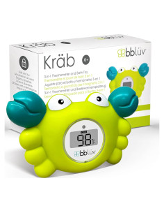 Termómetro de Baño 3-en-1 bblüv Cangrejo Digital