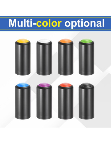 Tapa de Batería para Microscopio uxcell 4 Piezas 31mm