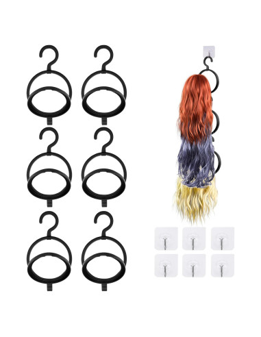 Soporte Plegable para Pelucas JOINSI - 6 Paquete Colgante