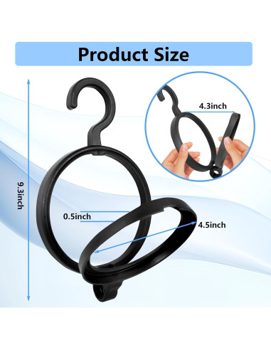 Soporte Plegable para Pelucas JOINSI - 6 Paquete Colgante