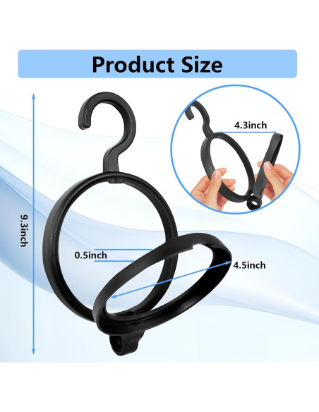 Soporte Plegable para Pelucas JOINSI - 6 Paquete Colgante