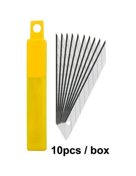 Cuchillo Utility Gebildet 9mm con 10 Cuchillas Reemplazables