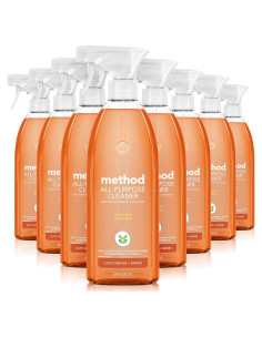 Limpiador Multiusos Method 8 Botellas 0.83L Aroma Clementina