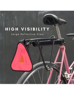 Símbolo Reflectante Ceder el Paso Vincita Rosa - Alta Visibilidad 2