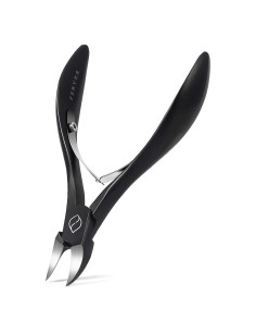 Cortauñas FERYES de Acero Inoxidable para Uñas Gruesas - Negro