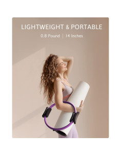 Conjunto de Anillo de Pilates LIONSCOOL 35.56 cm con Accesorios 2