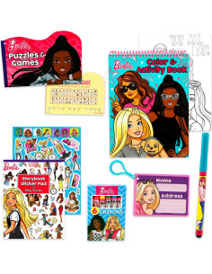 Conjunto de Actividades Barbie - Kit de Manualidades y Colorear 2