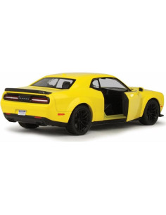 Modelo Diecast 1/24 Motor Max Dodge Challenger SRT 2018 Amarillo 2