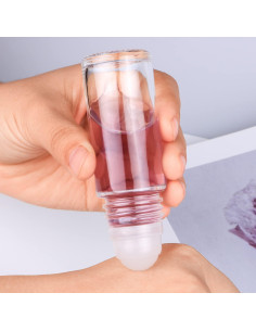 Paquete de 5 Botellas de Vidrio Roll On 30ml Remzndy 2