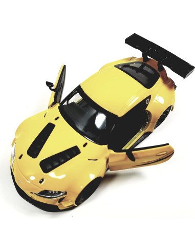 Coche a Escala 1:36 KiNSMART Toyota GR Supra Amarillo