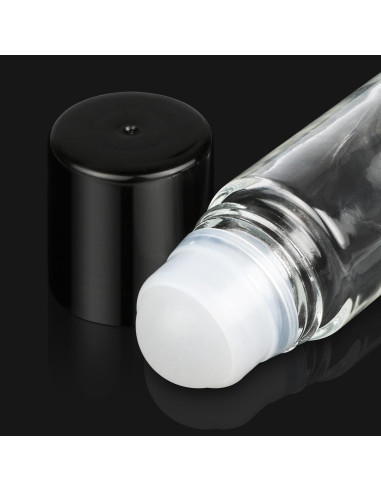 Paquete de 5 Botellas de Vidrio Roll On 30ml Remzndy