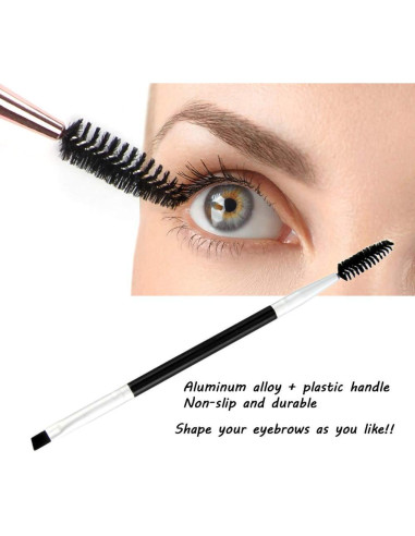 Kit de Cuidado de Cejas HiMo 6 en 1 con Tijeras y Pinzas