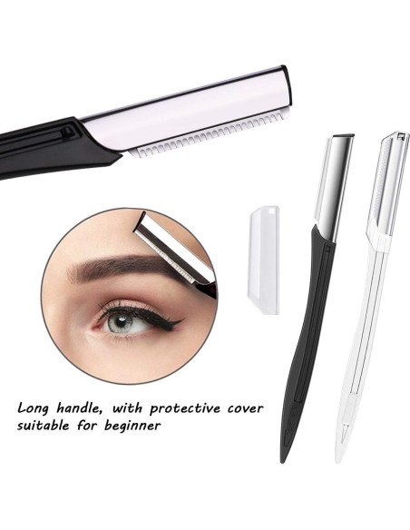 Kit de Cuidado de Cejas HiMo 6 en 1 con Tijeras y Pinzas