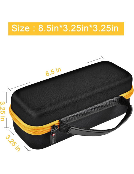 Funda de Almacenamiento PSofcake para Inflador Fanttik X8 - Amarillo
