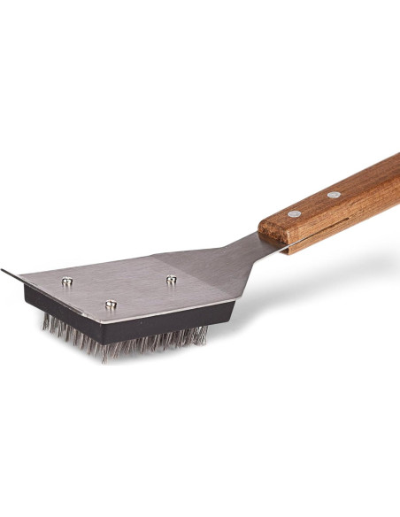 Cepillo para Parrilla DHAMPOOH con Cabezal Reemplazable 38.1 cm