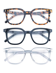 Paquete de 3 Gafas Bifocales Wenzhou con Filtro Luz Azul 1.0x 2