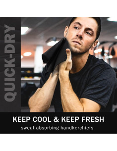 Paños de Microfibra GREATEE para Gimnasio 30x30 cm - 5 Pcs 2