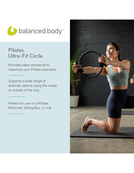 Anillo de Pilates Balanced Body Ultra-Fit Circle 38cm
