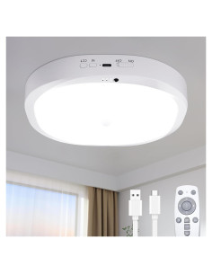 Luz de Techo Recargable RIRIBEN CL06 con Sensor de Movimiento