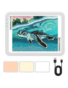 Almohadilla de Luz A3 Inalámbrica HIUKCOLED LED Recargable