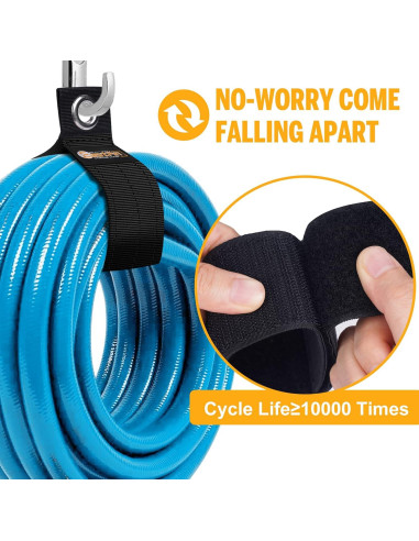 Correas de Almacenamiento EastPin para Cables - Paquete de 6