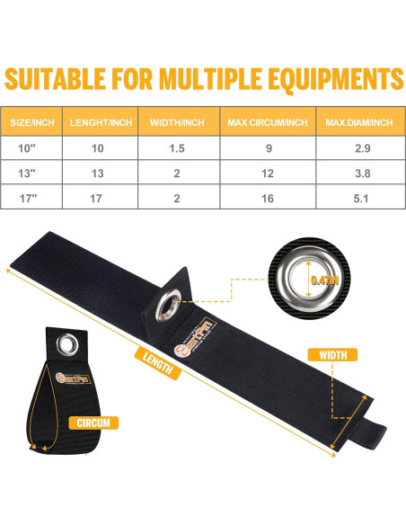 Correas de Almacenamiento EastPin para Cables - Paquete de 6