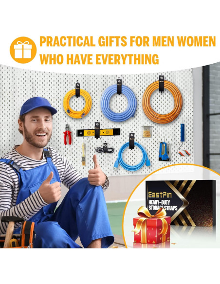 Correas de Almacenamiento EastPin para Cables - Paquete de 6