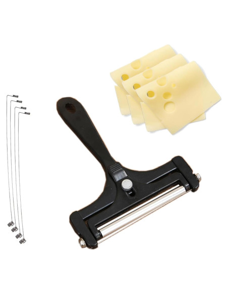 Cortador de Queso Ajustable Biunnru con 4 Cables Repuestos
