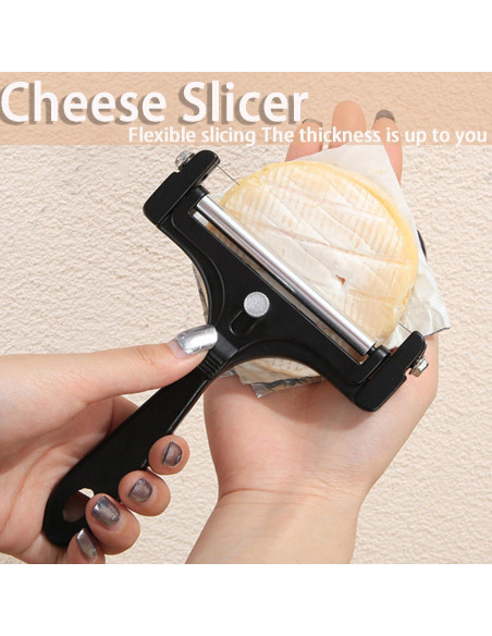 Cortador de Queso Ajustable Biunnru con 4 Cables Repuestos