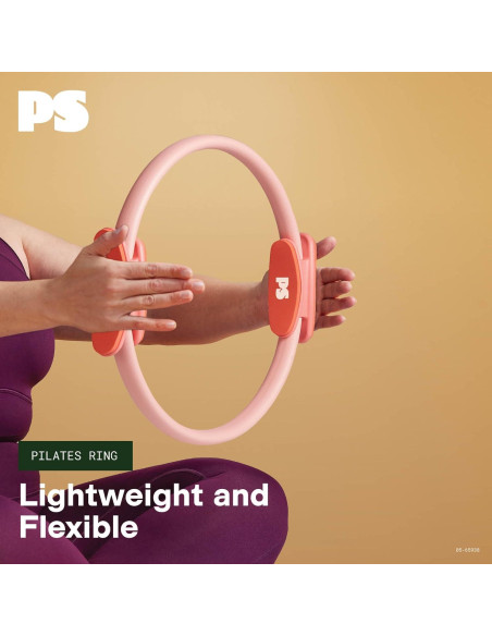 Anillo de Pilates POPSUGAR Rosa 40.6 cm Doble Agarre 0.45 kg