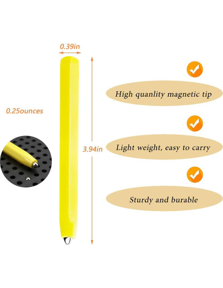 Bolígrafo Magnético de Reemplazo Ribee para Tablero 10cm