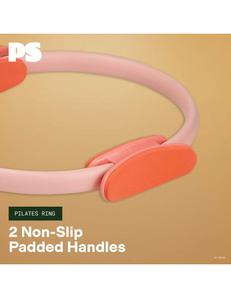 Anillo de Pilates POPSUGAR Rosa 40.6 cm Doble Agarre 0.45 kg