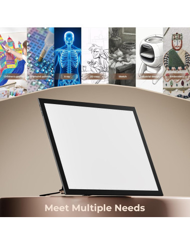 DONPODER A3 Luz Pad con Soporte Incorporado 42x32cm LED