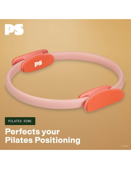 Anillo de Pilates POPSUGAR Rosa 40.6 cm Doble Agarre 0.45 kg