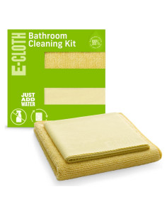 Kit de Limpieza de Baño E-Cloth Microfibra Reutilizable 1 Año