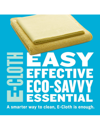 Kit de Limpieza de Baño E-Cloth Microfibra Reutilizable 1 Año