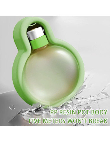 Botella de Agua para Mascotas MaxcGear 350ml Verde Plegable