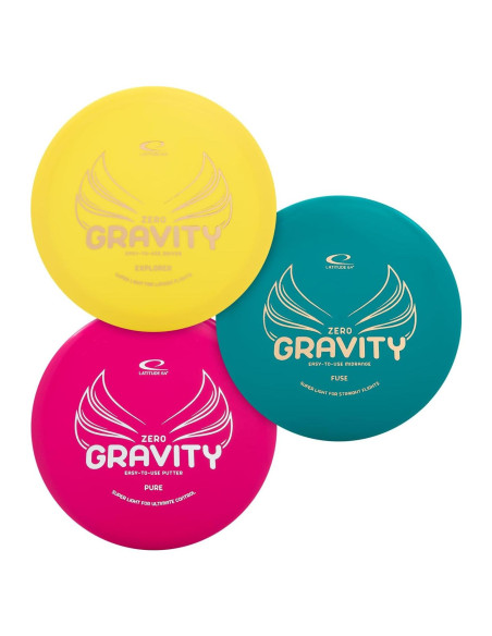 Conjunto de Inicio Disco de Golf Latitude 64 Gravity - 3 Piezas 120-130g
