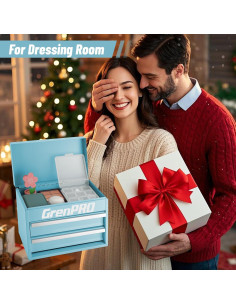 Caja de Herramientas Mini GRENPRO de Metal 27.5x15x20.8cm 2