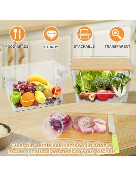 2 Organizadores de Despensa TBMax con Conservador de Cebolla