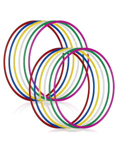 Aros de Ejercicio de Plástico Syhood - 6 Piezas 60 cm
