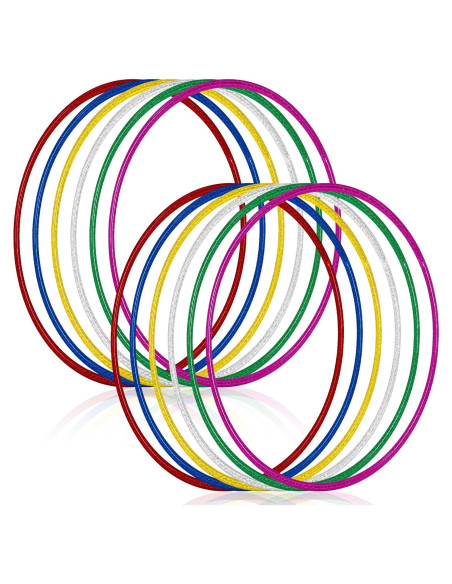 Aros de Ejercicio de Plástico Syhood - 6 Piezas 60 cm