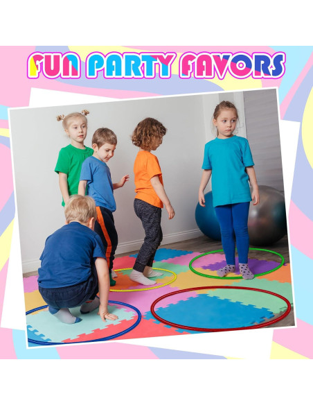 Aros de Ejercicio de Plástico Syhood - 6 Piezas 60 cm