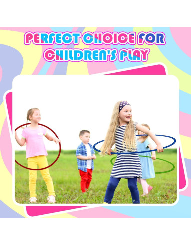 Aros de Ejercicio de Plástico Syhood - 6 Piezas 60 cm