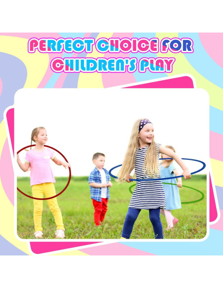 Aros de Ejercicio de Plástico Syhood - 6 Piezas 60 cm