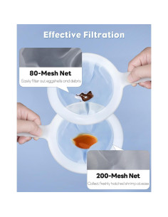 Red de Pesca Pawfly Plegable con Malla de Nylon para Alevines 2
