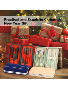 Kit de Manicura y Pedicura HOLD-U-DREAM 7 en 1 Acero Inoxidable 2