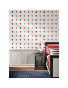 Papel Tapiz Autoadhesivo RoomMates Super Mario 45.72cm x 5.74m 2